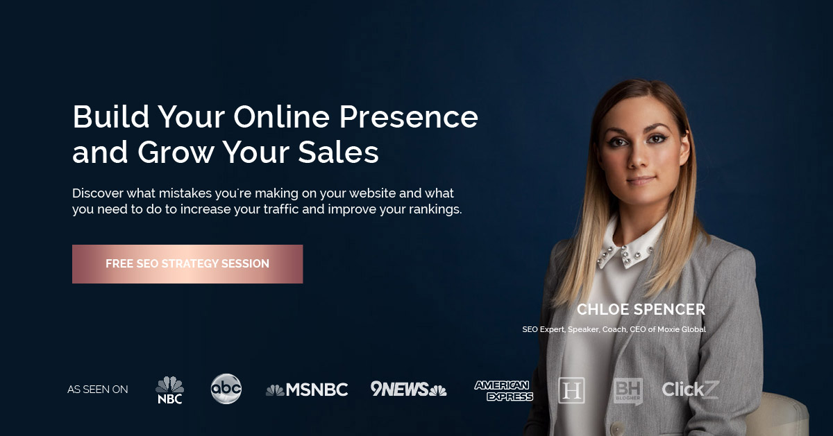 SEO Expert and Online Marketing Specialist - Chloe Spencer